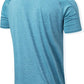 Moisture Wicking Quick Dry Soft Pickleball Workout Hiking Camping Running Shirts for Men Outdoor Sports