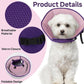 Dog Cone Collar L, Soft Cones for Large Medium Small Dogs,Adjustable Dog Cone Alternative to Stop Licking, Comfy Elizabethan Collar for After Surgery Wound Healing & Hot Spots Purple