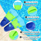 Kids Swim Fins,Short Comfortable Flippers for Lap Swimming and Training for Child,Girls,Boys,Beginners