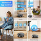 Tikom Robot Vacuum and Mop Combo, 5000Pa Robotic Vacuum Cleaner, 150 Min Max, App & Remote Control, Ideal for Hard Floor, Carpet, Pet Hair, Self-Charge(G8000 Max)