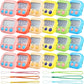 24 PCS Bulk Digital Timer, Timers for Classroom, On/Off Switch Minute Second Countdown Big LCD Display Timer, Loud Alarm for Exercise Cook Baking Teacher