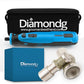 Diamondg Cordless Dog Nail Grinder with Quiet Sound & LED Tip for Large & Small Dogs, 4hrs. Runtime, 2 Bits Included, Blue