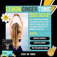 Revival Tea Company Lemon Ginger Tonic - Caffeine Free Herbal Tea Blend with Lemongrass and Ginger - 24 Tea Bags
