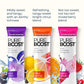 Pureboost Clean Energy Booster, Refreshing Energy Drink Mix with B12 Vitamins, Electrolytes, Antioxidants, Sugar-Free with No Sucralose (Combo Pack, 30 Count)