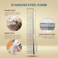 Self Cleaning Steam Brush for Cat Dog, 4 in 1 Pet Brushes for Shedding & Grooming, Bath Massage & Water/Mist Slicker Brush for Long Haired Cats & Dogs- Pet Grooming Brushes with Spray for Cats