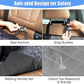 Kytely Dog Car Seat Cover XL, Heavy Duty Dog Seat Cover for Back Seat, 100% Waterproof Nonslip Hammock for Car with Side Flap, Scratch Proof Pet Back Seat Covers