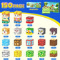 Magnetic Blocks with Forest Animals Toys, Build Mine Magnet World Set, Magnetic Tiles Building for Boys & Girls Age 4-8 5-7, STEM Montessori Sensory Toys for 3+ Toddlers Kids Gifts