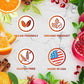 Total Tea Detox Tea & Energy Tea Set - 25 Day Detox - Herbal SIim Tea with Chamomile - Hibiscus Tea and Ginger Root for Colon Cleanse – Natural Citrus & Cinnamon Herbal Tea for Digestive Health