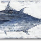 Yihui Arts Decor Abstract Fish Sealife Canvas Wall Art Prints Gallery Wrapped Ready to Hang for Coastal Bedroom Livingroom Office Wall Decoration