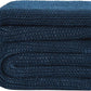 L'AGRATY Knitted Weighted Blanket - 48"x72" 12lbs Cooling Chunky Knit Heavy Blanket for Adults Braided Crochet Throw Thick Cable Yarn Knit Decorative No Beads Evenly Weighted Machine Washable