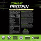 MusclePharm Combat Protein Powder, Banana Cream Flavor, Fuels Muscles for Productive Workouts, 5 Protein Sources including Whey Protein Isolate & Egg Albumin, Gluten Free, 4 lb, 52 Servings