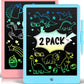 2 Pack LCD Writing Tablet for Kids Doodle Board 10 Inch, Electronic Drawing Tablet Drawing Pads, LEYAOYAO Drawing Board Learning Educational Toddler Toy - Gift for 3-6 Years Old Boys Girls