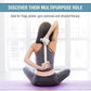 2-PACK or 5-PACK Yoga Exercise Adjustable Straps 8Ft | BONUS eBook | with Durable D-Ring For Pilates & Gym Workouts | Hold Poses, Stretch, Improve Flexibility & Maintain Balance