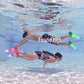 Kids Swim Fins,Short Kids Fins Youth Swimming Flippers for Lap Swimming Training for Children Girls Boys Beginners