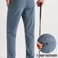 Libin Mens Golf Pants Stretch Work Dress Pants 30"/32"/34" Quick Dry Lightweight Casual Comfy Trousers with Pockets