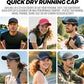 CLAPE Outdoor Sun Visor Hats Lightweight Waterproof Breathable Sports Hat UPF50+ Ultra Thin Cooling Baseball Hats