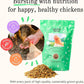 Grubblies - Black Soldier Fly Larvae for Chickens - Chicken Treats Grown in The US and Canada - for Strong Eggshells and Healthy Feathers - Grubblies Hometown Harvest 1LB
