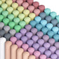 feela Sidewalk Chalk, 162 Pack 18 Colors Sidewalk Chalk Set For Kids Jumbo Chalk Bulk, Great for Kids Family, Paint on Sidewalk Wall School Driveway Blackboard Street Playground