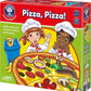 ORCHARD TOYS Moose Games, Pizza! Game. Match Colors and Shapes to Make a Perfect Pizza. for Ages 3-7 and 2-4 Players