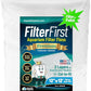 Aquatic Experts Aquarium Filter Floss for Fish Tank Filters - FilterFirst Aquarium Filter Pad - Media Roll for Crystal Clear Water, 12" x 12' x ¾ to ½ Thick