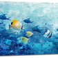 Extra Large Wall Art Tropical Fish Canvas Living Room Pictures Framed Prints Ocean Blue Oversize Wall Decor Animal Painting Artwork for Bedroom Dining Office Home 60"x30"
