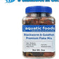 Aquatic Foods Inc. California Blackworm & Goldfish Mix Premium Flakes for Goldfish, Koi & Pond Fish, All Community Tropical Fish Also Pellet Mix, Wafer Mix Included…2oz