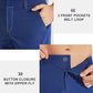 Libin Mens Golf Pants Stretch Work Dress Pants 30"/32"/34" Quick Dry Lightweight Casual Comfy Trousers with Pockets