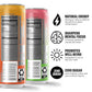 Cellucor C4 Smart Energy Drinks Variety Pack, Sugar Free Performance Fuel & Nootropic Brain Booster, Coffee Substitute or Alternative, 4 Flavor Tropical Oasis Variety 12 Pack