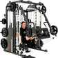 MiM USA Hercules EX, Commercial All in One Gym Machine w/400 lb Weight Stack, Adj Bench, Jammer Arms, Leg Press, Leg Extension, Arm Curl, LAT Seat & Complete Attachment