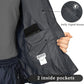 33,000ft Packable Rain Jacket Men's Lightweight Waterproof Rain Shell Jacket Raincoat with Hood for Golf Cycling Windbreaker