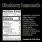 BUM Sugar-Free Energy Drink, Blueberry Lemonade - Lightly Carbonated & No Artificial Colors, Natural Caffeine & Citicoline for Energy & Focus, Brain Boost & Workout Sports Beverage - 12 oz, Pack of 12