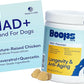 NAD+ Precursor & Senior Dog Supplement - 90 Soft Chews & Vitamins - NMN Alternative for Longevity, Anti-Aging & Energy - Nicotinamide Riboside, Resveratrol, Quercetin, Made with Pasture-Raised Chicken