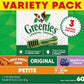 Greenies Petite Dental Dog Treats, 3-Flavor Variety Pack, (3) 12 oz. Pouches, 60 Total Treats
