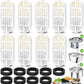 Cat Water Fountain Filters for 108/3.2L& 4L/134oz Stainless Steel Pet Water Dispenser Fountain Filters (6 Filters& 6Sponges) (9 Filters& 9 Sponges)