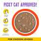 Weruva B.F.F. OMG - Best Feline Friend Oh My Gravy!, Chicken & Salmon Stir It Up with Chicken & Salmon in Gravy, 5.5oz Can (Pack of 8)