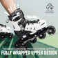 Inline Skates for Kids and Adult, Adjustable Fun Illuminating Skates for Girls, Boys, Women and Men Outdoor and Indoor, Beginner
