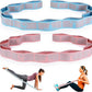 Elastic Yoga Stretching Strap with Loops, CEILIWEN Stretch Straps For Physical Therapy, Pilates Stretch Band, Elastic Exercise Bands, Leg Stretching Strap, Stretch Resistance Bands For Exercise