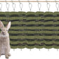 Rabbit Chew Toys for Teeth Grinding Bunny Treats 100% Natural Wood Timothy Grass Treats for Guinea Pigs Chinchillas Hamsters 8pcs