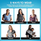 Original Baby K'tan Baby Carrier: #1 Easy Pre-Wrapped, Soft, Slip-On, No Rings, No Buckles | 5 in 1 Baby Sling Gift | The Best Hands Free Infant Wrap For Newborn to Toddler up to 35lb (See Size Chart)