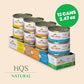 almo nature Wet Cat Food HQS Natural Rotational Diet Chicken & Tuna Selection-Variety Pack, Grain-Free, High-Protein, Highly Digestible, Sensitive Stomach Formula, Additive-Free, 2.47 oz Cans,24-Pack