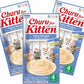 INABA Churu for Kittens, Grain-Free Creamy, Purée Lickable Cat Treats with DHA, EPA, Vitamin E & Taurine, 0.5 Ounces Each, 12 Tubes (4 per Pack), Tuna Recipe