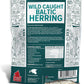PLATO Pet Treats Fish Dog Treats - Air-Dried, Single Ingredient Dog Treat - with Omega 3 & 6 Fatty Acids to Support Skin and Coat - 100% Whole Fish - Wild Caught Baltic Herring Dog Treats - 8.5 oz