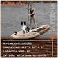 UPWELL 10'6"/11'/11'6" Inflatable Paddle Board, Stand Up Paddlboard for Youth & Adults, Stable Design, Premium SUP Accessories, Backpack, Leash, Hand Pump, Fins