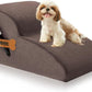 High Density Foam Dog Stairs Ramp for Beds Couches, Romrol Pet Steps with Durable Non-Slip Waterproof Fabric Cover, Dog Slope Stairs Friendly to Small Dogs and Cats or Pets Joints, 2-Tiers