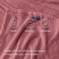Bedsure Fleece Throw Blanket for Couch Rose Pink - Lightweight Plush Fuzzy Cozy Soft Blankets and Throws for Sofa, 50x60 inches