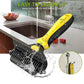 Spring Blossoms-2 in 1 Professional Grooming Rake for Cats & Dogs-Dematting Comb for Easy Mats & Tangles Removing,Pet Brush Safe No More Nasty Shedding and Flying Hair (Lemon Yellow)