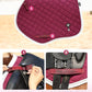 Close Contact Non-Slip Design Horse Riding Pad Moisture-Wicking Shock Absorbing English Saddle Pad for Horses