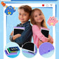 TEKFUN 10in 2 Pack LCD Writing Tablet Coloring Doodle Board Drawing Sketch Pad for Kids with Anti-Lost Stylus, Car Trip Educational Kids Toys Birthday for 3 4 5 6 7 Girls Toddlers