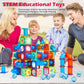 MAGBLOCK Magnetic Tiles 176Pcs Marble Run Children's Educational Toys for Developing Mathmatics and Physics Skills and for Developing Creativity and Imagination Toys for Kids Age 8 9 10+ Years Old