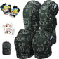 Soft-Style Kids Knee and Elbow Pads with Bike Gloves, Flexible Impact-Resistant Gear for Ages 2-11, Designed for Balance Bikes, Roller-Skating, and Skateboarding